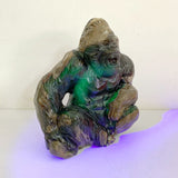 Unique Volcano Agate King Kong Ape Carving 4 -Wholesale Crystals