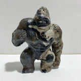 Unique Volcano Agate King Kong Ape Carving 7 -Wholesale Crystals