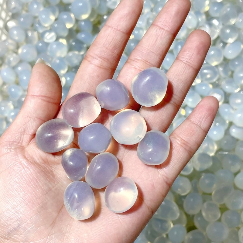 White Opalite Tumbled Wholesale - Wholesale Crystals