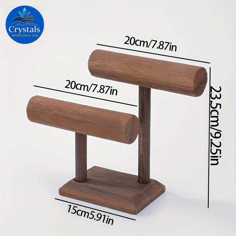 Wooden Crystal Bracelet Display Stands 3 - Wholesale Crystals