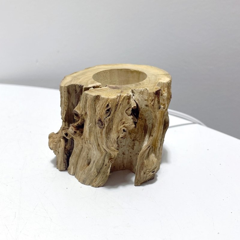 Wooden Root LED Crystal Stand - Wholesale Crystals