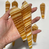 Yellow Calcite Wand Point Scepter Magic Wand Wholesale -Wholesale Crystals