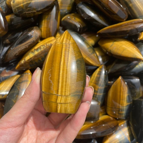 Yellow Tiger Eye Arrow Head Shape Wholesale -Wholesale Crystals