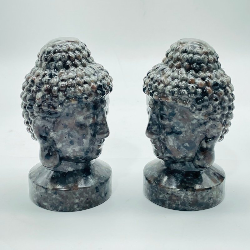 Yooperlite Buddha Head Carving Wholesale (UV Reactive) -Wholesale Crystals