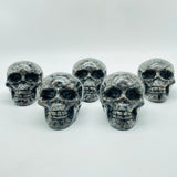 Yooperlite Skull Carving Wholesale (UV Reactive) -Wholesale Crystals