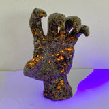 Yooperlite Stone Witchcore Demon Hand Carving (Defect) -Wholesale Crystals