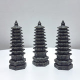 Yooperlite Wenchang Tower 9 - level Pagoda Wholesale (UV Reactive) - Wholesale Crystals