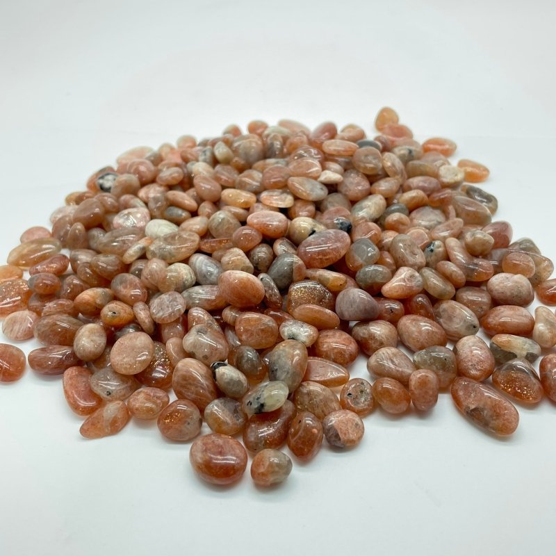 0.2 - 0.4in(5 - 10mm) High Quality Sunstone Gravel Chips Wholesale - Wholesale Crystals