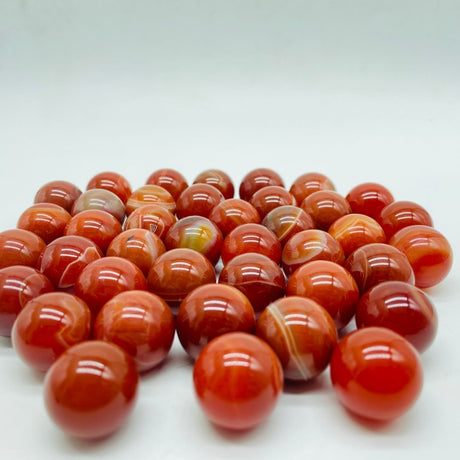 Carnelian Stripe Sphere Ball 
