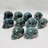 10 Pieces Labradorite Skull Carving - Wholesale Crystals