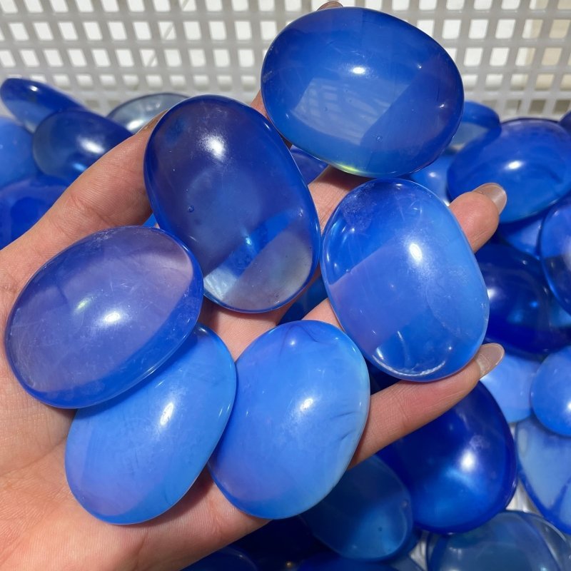 100 Pieces Blue Opalite Palm - Wholesale Crystals
