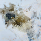 10.2inch Large White Rhyolite Geode Sphere - Wholesale Crystals