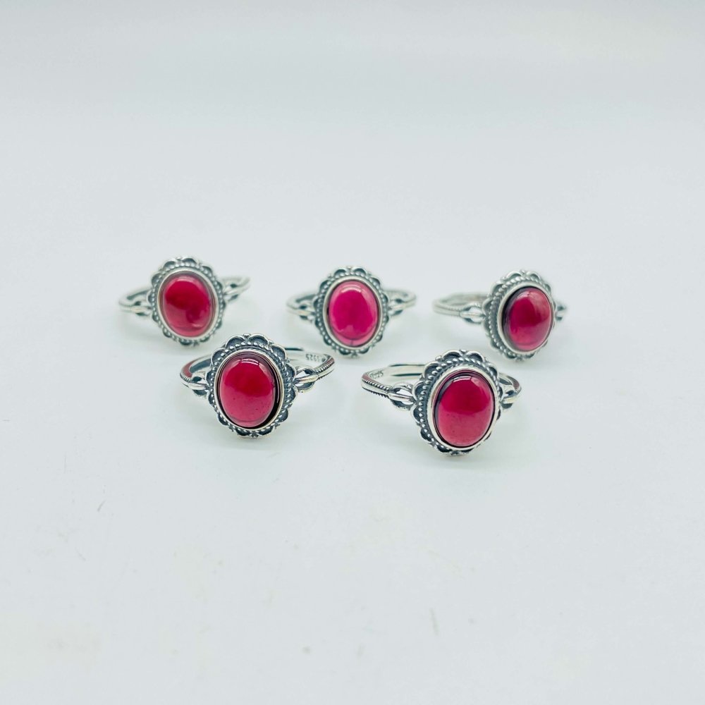High Quality S925 Garnet Ring Wholesale -Wholesale Crystals