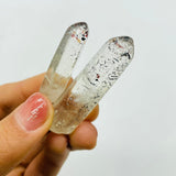 105 Pieces Polished Strawberry Crystal Lepidocrocite Super 7 Points For DIY Pendant -Wholesale Crystals