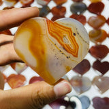 108 Pieces Carnelian Heart Clearance -Wholesale Crystals