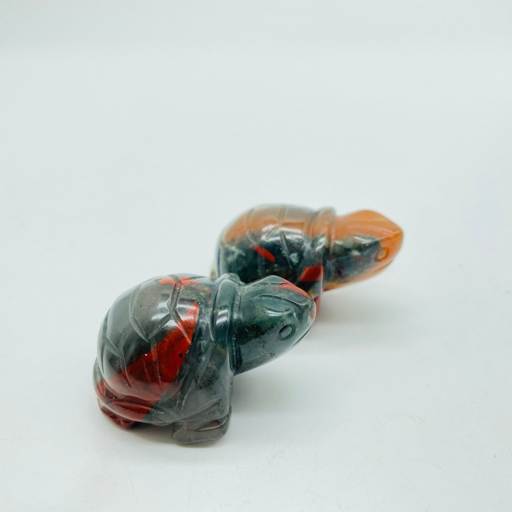 5 Types Turtle Carving Animals Wholesale Rose Quartz Green Aventurine -Wholesale Crystals