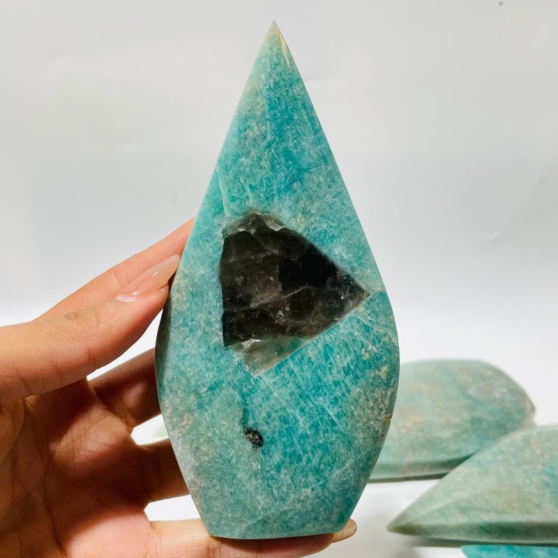 11 Pieces Amazonite Arrow Head Crystal Carving - Wholesale Crystals