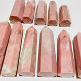 11 Pieces Pink Opal Crystal Tower -Wholesale Crystals