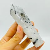 11 Types Side Hole Crystal Pipes Sodalite Apatite Rose Quartz Wholesale -Wholesale Crystals