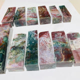 12 Pieces High Quality Ocean Jasper Four-Sided Tower Points -Wholesale Crystals