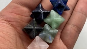 6 types mini merkaba rose quartz lapis merkaba wholesale -Wholesale Crystals