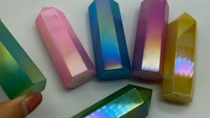 Afghanistan Jade Aura Tower Point Wholesale -Wholesale Crystals