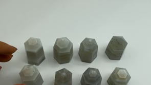 Mini Stripe Agate Tower Point Wholesale -Wholesale Crystals