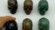Black Agate Unakite Green Aventurine Skull Wholesale -Wholesale Crystals