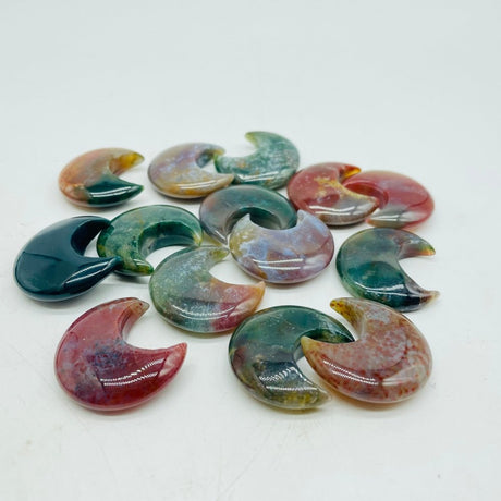 1.2in (3cm) Ocean Jasper Star&Moon Wholesale -Wholesale Crystals