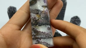 Purple Zebra Stone Tower Wholesale -Wholesale Crystals