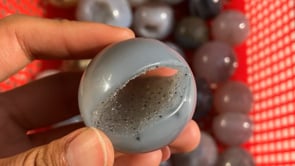 Druzy Agate Geode Smile Open Mouth Agate Sphere Ball Wholesale -Wholesale Crystals