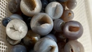 Druzy Agate Geode Smile Agate Sphere Ball Wholesale -Wholesale Crystals