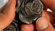 Silver Sheen Obsidian Rose Flower Carving Wholesale