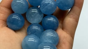 High Grade Aquamarine Sphere Ball Wholesale -Wholesale Crystals