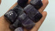 amethyst chevron cube tumbled -Wholesale Crystals