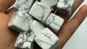 howlite cube -Wholesale Crystals
