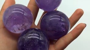 Amethyst ball 1.4-2in(3.5-5cm) -Wholesale Crystals