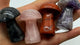 4Types Large Mushroom Red Jasper&Rose Quartz Wholesale -Wholesale Crystals