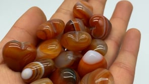 Carnelian Heart 0.78in(2cm) Wholesale -Wholesale Crystals