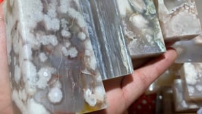 Sakura Flower Agate Four-Sided Tower Point Wholesale -Wholesale Crystals