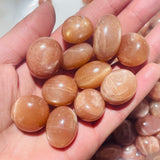 138 Pieces High Quality Sunstone Small Tumbled DIY Pendant -Wholesale Crystals