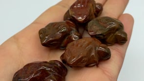 Mini Ocean Jasper Frog Carving Animals Wholesale -Wholesale Crystals