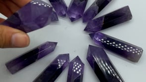 High Quality Amethyst Phantom Mountain Tower Points Wholesale -Wholesale Crystals