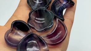 Rainbow Fluorite Heart Wholesale -Wholesale Crystals