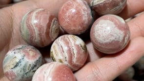 Rhodochrosite (Argentina) Sphere Ball Wholesale -Wholesale Crystals