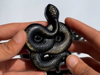 Gold Sheen Obsidian Snake Carving Wholesale -Wholesale Crystals