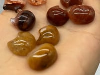 Cat Head Shape Fire Quartz & Rabbit Hair Carving Wholesale -Wholesale Crystals