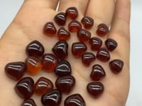 Mini Garnet Heart High Quality Transparent Garnet DIY Pendant Wholesale -Wholesale Crystals