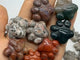 4Types Cat Paws Moss Agate&Red Jasper Carving Wholesale -Wholesale Crystals
