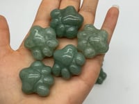 4Types Cat Paws Moss Agate&Red Jasper Carving Wholesale -Wholesale Crystals